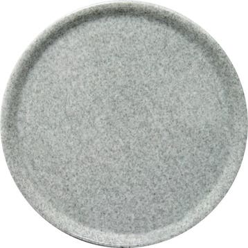 Pizza-/Pannenkoekenborden | GRANITE | Porselein | Grijs | 6, Verzenden, Nieuw in verpakking