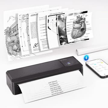 A4 Bluetooth Printer | USB-C | 29% Korting | Nu Snel, Ophalen of Verzenden, Nieuw, Vretti