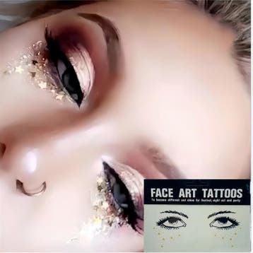 Face Art Tattoos Sproet 6: Sterren Regen, Ophalen of Verzenden, Nieuw