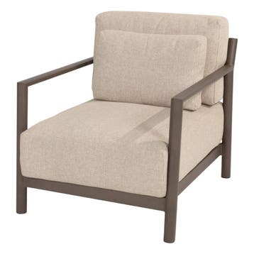 4 Seasons Outdoor Capresi lounge stoel incl. 3 kussens -, Nieuw