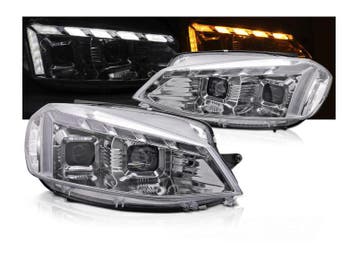 Koplampen dynamisch LED Chrome Light geschikt voor Golf 7, Verzenden, Nieuw, Volkswagen