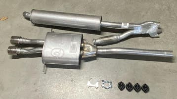 Complete uitlaat Einddemper + Middendemper Mini R56, Open R5, Auto-onderdelen, Uitlaatsystemen, Verzenden, Nieuw