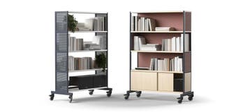 Worklab verrijdbare roomdivider | 179x59x120cm, Nieuw in verpakking