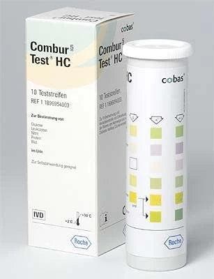 Combur 5-Test HC 10 strips Ideaal voor uw visitetas, Diversen, Verpleegmiddelen, Verzenden, Nieuw