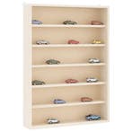 vidaXL Houten verzamelvitrine met 6 planken 40x8,5x55 cm, Verzenden, Nieuw