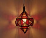Lamp - Hanglamp in Granada-stijl, lantaarn - Verguld messing