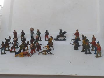 William Britains - Speelgoedfiguurtjes Britains USA 35 x, Nieuw