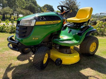 John Deere X125, Ophalen, Gebruikt, John deere