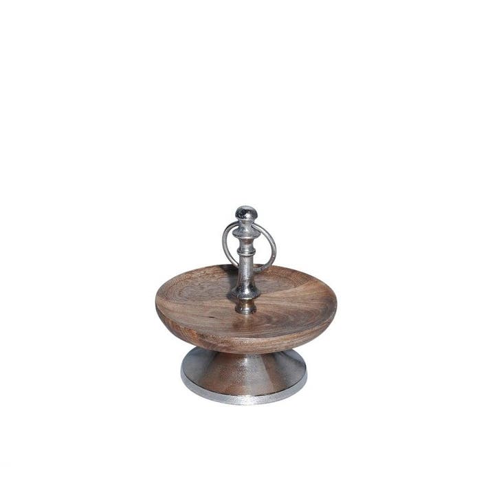 keuken etagère hout rond 1 laag 20cm, Huis en Inrichting, Woonaccessoires | Overige, Verzenden