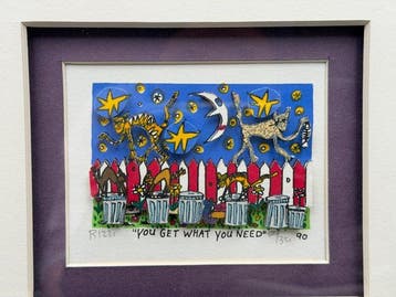 James Rizzi (1950-2011) - YOU GET WHAT YOU NEED3D