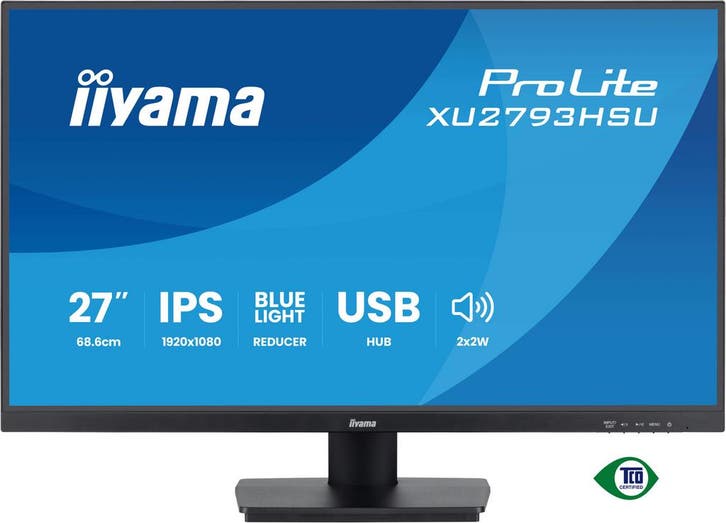 27 Iiyama ProLite XU2793HSU-B7 FHD/DP/HDMI/100Hz/IPS, Computers en Software, Monitoren, Nieuw, Full HD, Ophalen of Verzenden