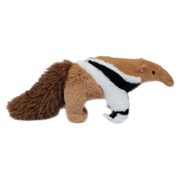 Miereneter knuffel - pluche - lichtbruin - 30 cm, Verzenden, Nieuw