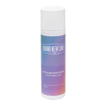 BrandNewCake Cacaoboter spray Velvet Pearl Goud 250ml, Verzenden, Nieuw