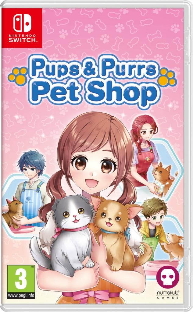 Switch Pups & Purrs Pet Shop, Spelcomputers en Games, Spelcomputers | Nintendo Switch, Zo goed als nieuw, Verzenden