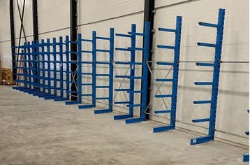 Draagarmstelling NIEUW 2,8 m hoog, 6 niveaus 800 mm diep, Ophalen of Verzenden