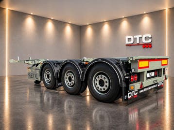 Pacton containerchassis | 3x uitschuifbaar | Unieke kleur, Aanhangers en Opleggers