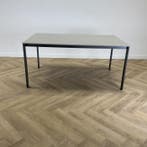Ahrend  kantinetafel 160x100 cm, grijs - antraciet, Ophalen of Verzenden, Gebruikt, Bureau