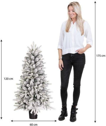 2dekans | Black Box Trees Grimshaw Kunstkerstboom in Pot -, Ophalen of Verzenden, Zo goed als nieuw