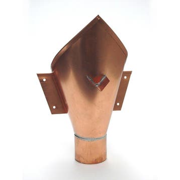 Wentzel koperen vergaarbak trechter 100mm, Ophalen of Verzenden, Nieuw