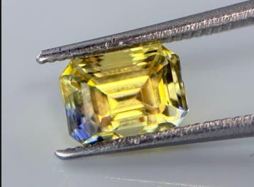Geel Saffier - 2.04 ct - Gem research Swiss Lab (GRS) - No, Nieuw