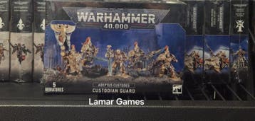Adeptus Custodes Custodian Guard (Warhammer nieuw), Hobby en Vrije tijd, Wargaming, Ophalen of Verzenden, Nieuw