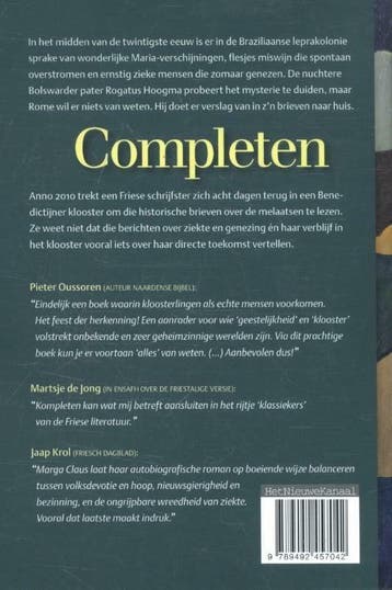 Completen 9789492457042 Marga Claus, Verzenden, Zo goed als nieuw, Marga Claus