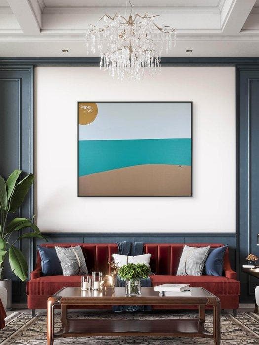 Enzo Affaticati - OCEAN VIEW . XXL, Antiek en Kunst, Kunst | Designobjecten