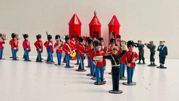 Reisler - Speelgoedfiguurtjes 30 Vintage Reisler Danish, Nieuw