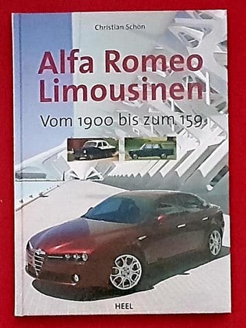 Alfa Romeo Limousinen vom 1900 bis zum 159, Algemeen, Verzenden, Zo goed als nieuw, Christioan Schön