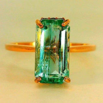 Zonder minimumprijs - Ring - 14 karaat Roségoud, 1,73 gram, Nieuw