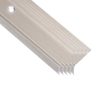vidaXL Trapneuzen L-vormig 5 st 100 cm aluminium, Doe-het-zelf en Verbouw, Ladders en Trappen, Verzenden, Nieuw