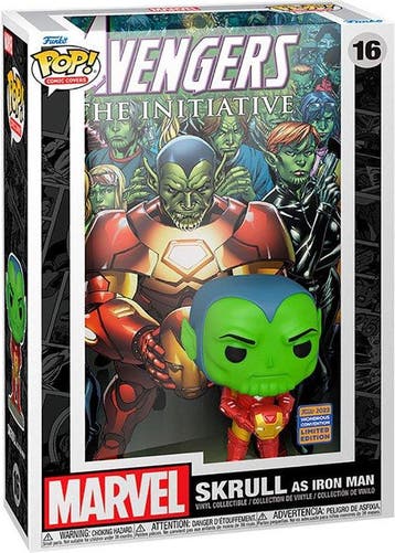 Verpakking beschadigd Funko Pop! Comic Cover: Marvel - Iron, Kinderen en Baby's, Speelgoed | Knuffels en Pluche, Verzenden, Nieuw