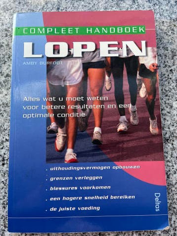 Compleet handboek lopen (Amby Burfoot), Gelezen, Amby Burfoot, Verzenden, Lopen en Fietsen