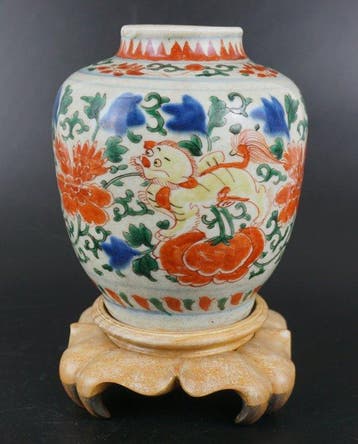 Vaas - Porselein - China - Kangxi (1662-1722)