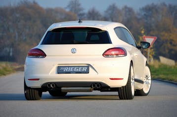 Rieger achteraanzetstuk | Scirocco 3 (13): 08.08-04.14 (tot, Verzenden, Nieuw, Volkswagen