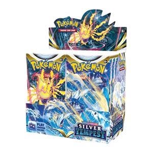 Silver Tempest booster box, Ophalen of Verzenden, Nieuw, Losse kaart, Foil