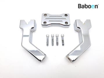 Stuurklem / Riser Set Harley-Davidson HD Custom Chrome, Verzenden, Gebruikt
