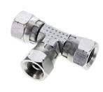 T-koppeling G1/8 Binnendraad Staal hydrauliek 400bar, Verzenden, Nieuw