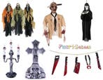 Halloween Versiering Slingers Vlaggen Poppen Decoratie, Ophalen of Verzenden, Nieuw, Versiering, Halloween of Griezel
