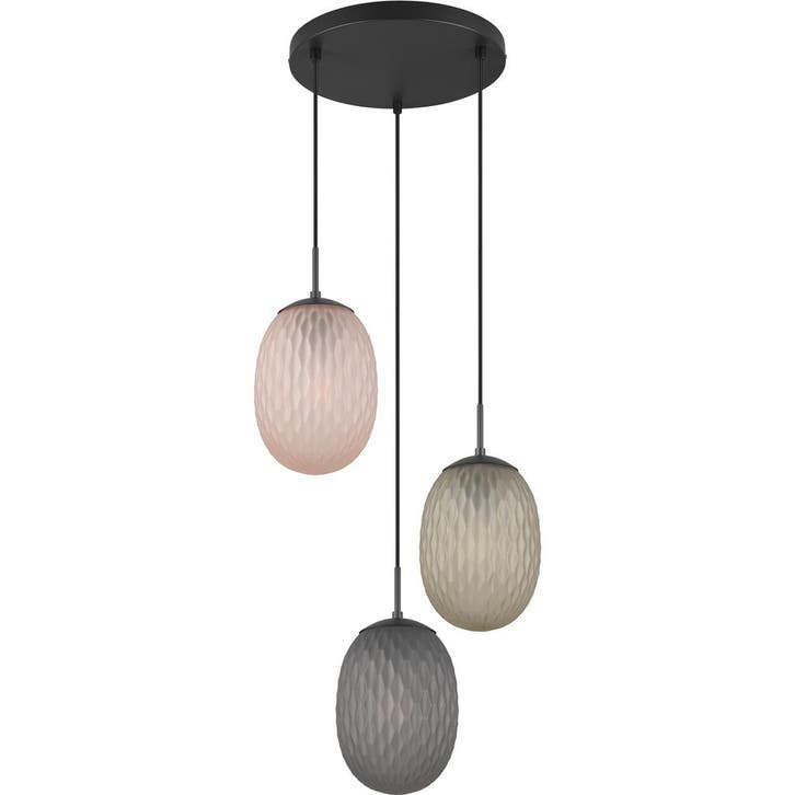 LED Hanglamp - Hangverlichting - Trion Feget - E27 Fitting -, Huis en Inrichting, Lampen | Hanglampen, Nieuw, Metaal, Ophalen of Verzenden