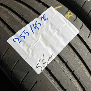 2 x Goodyear Eagle F1 255-45-18 Zomerbanden 5,5mm, Auto-onderdelen, Banden en Velgen, 18 inch, Gebruikt, 255 mm, Ophalen of Verzenden