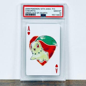 Pokémon Graded card - Chikorita 10th Anniversary - Pokémon -, Nieuw