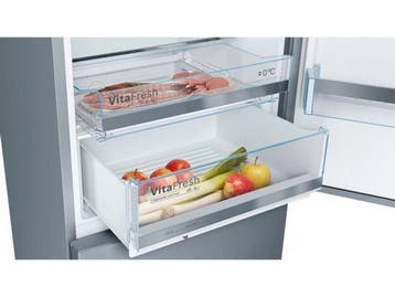 BOSCH KGE49AICA - Koel/vriescombinatie - 302L koel 117L, Verzenden, Zo goed als nieuw
