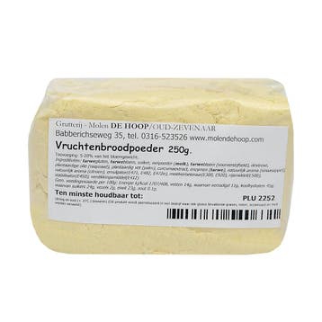 Molen de Hoop Broodverbeteraar Vruchtenbrood 250 gram, Hobby en Vrije tijd, Taarten en Cupcakes maken, Verzenden, Nieuw