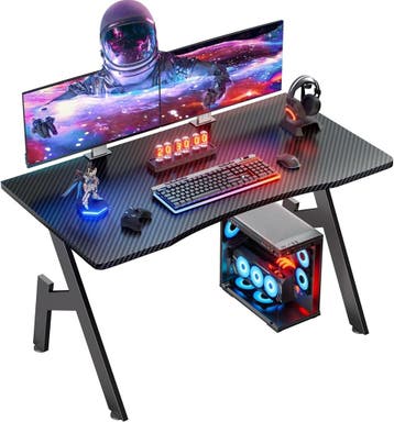 Gaming bureau - Gaming desk - Gaming tafel - 80x50 cm - Zwar, Huis en Inrichting, Bureaus, Verzenden, Zo goed als nieuw