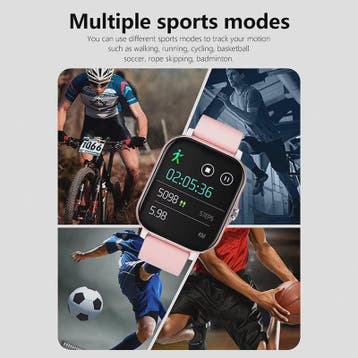 Lenovo Smartwatch 1.83'' - Waterdicht, Fitness Tracker, Bell, Verzenden, Nieuw