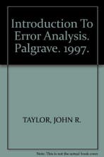 Introduction To Error Analysis 9780935702750 John R. Taylor, Verzenden, Gelezen, John R. Taylor