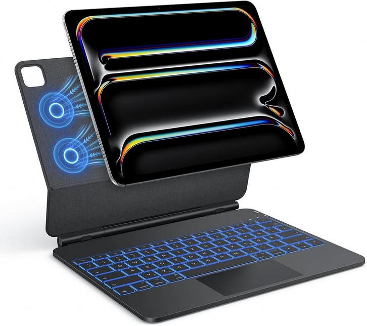 Magic Keyboard iPad Pro 13 M4 - Retourdeal | OP=OP, Computers en Software, Tablet-hoezen, 13 inch of meer, Nieuw, Bescherming voor- en achterkant