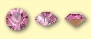 Doosje met 6 stuks Jewelry Stones (M.C. Chaton) 6mm Roze..., Ophalen of Verzenden, Nieuw, Overige typen