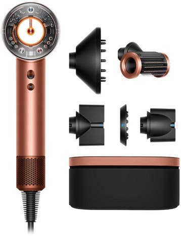 Dyson Supersonic Nural Straight+Wavy - Föhn - Amber Silk/Pi, Verzenden, Nieuw